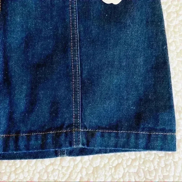 NWT Altar’d State Monana “70’s Style” Zip Denim Jean Mini Skirt Size S - Picture 6 of 16
